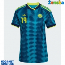 Kolumbija Rafael Santos Borre #19 Gostujuci Dres za Ženska SP 2026 Kratak Rukav